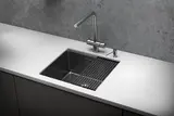 Кухонная мойка Granula KS-5045U (500*445) Сталь Сатин