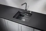 Кухонная мойка Granula KS-5501U (550*450) Шварц