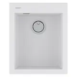 Кухонная мойка Paulmark Decoration 41 (410*500) Белый матовый WH