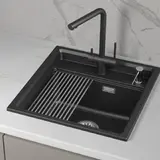 Кухонная мойка Granula KS-5002i (500*510) Шварц
