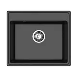 Кухонная мойка Granfest Vertex 580 (580*500) Черный