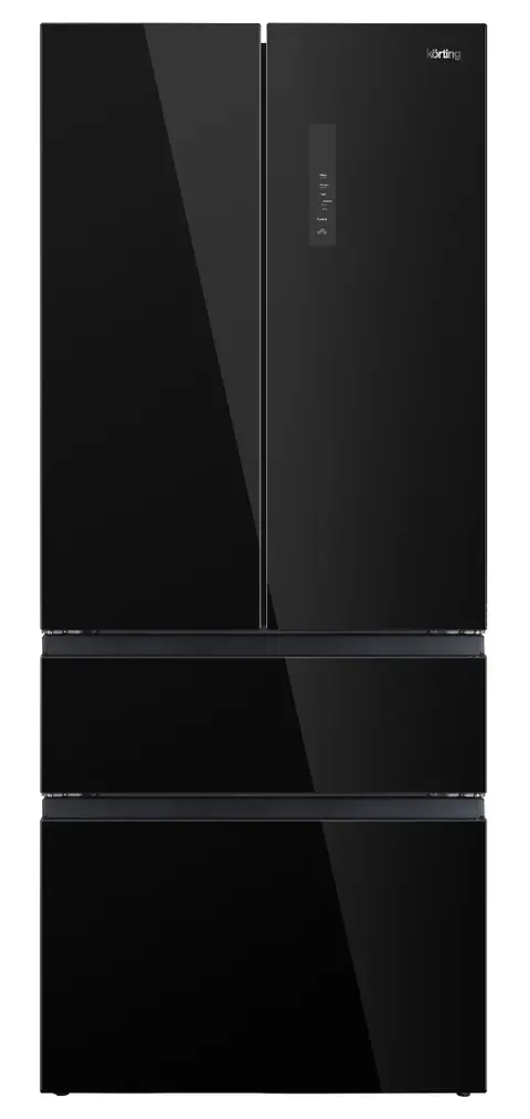 Отдельностоящий холодильник Korting KNFF 80307 SI GN