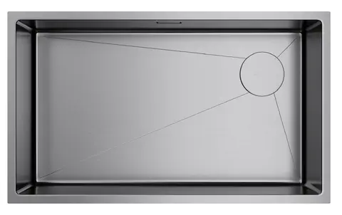 Кухонная мойка Omoikiri Taki 74-U/IF-IN SIDE (4993170) нержавеющая сталь