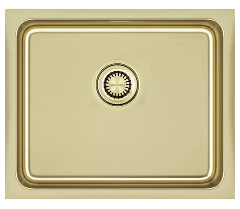 Кухонная мойка Paulmark Vista 54 UNI (540*440) Светлое золото LG
