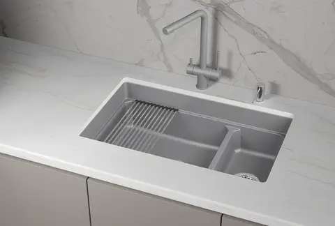 Кухонная мойка Granula KS-7304iU (730*450) Алюминиум