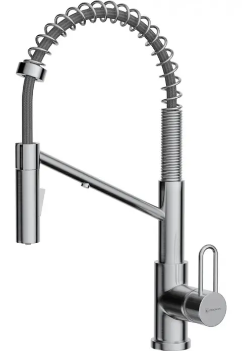 Смеситель Omoikiri Mikawa 2 Plus-SB-BN (4994452) Нержавеющая сталь