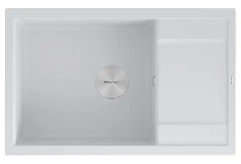 Кухонная мойка Paulmark Flugen 60 (780*500) Белый матовый 431/WH