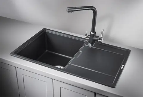 Кухонная мойка Granula GR-7804 (780*500) Шварц