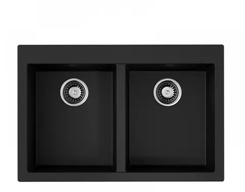 Кухонная мойка Omoikiri Bosen 80-2-BL (4993836) Черный