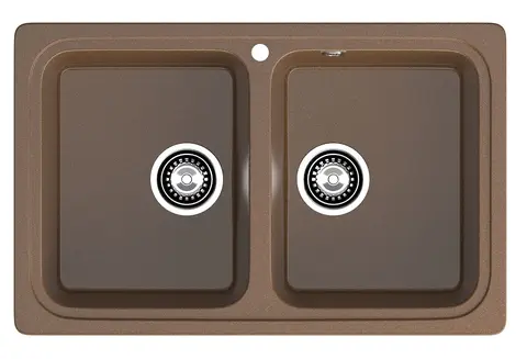 Кухонная мойка Granfest Standart 780K (786*500) Терракот